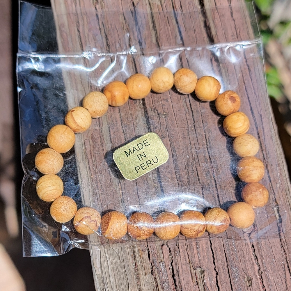 NEW 10MM PALO SANTOS STRETCH BRACELETS